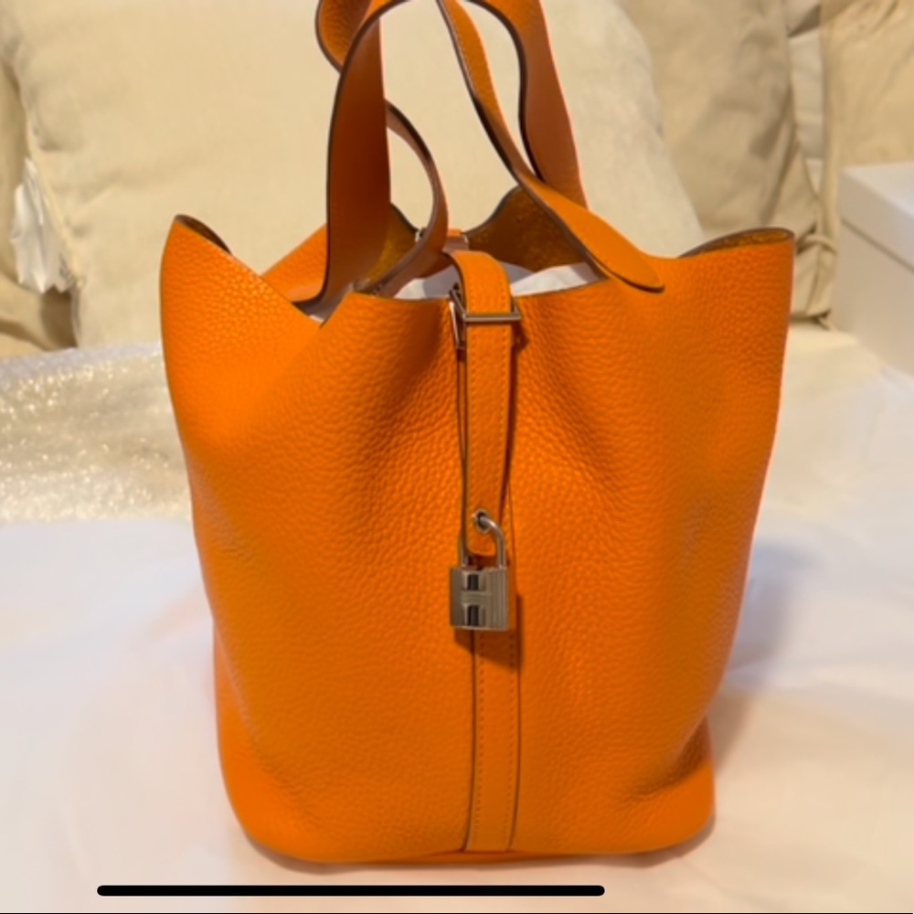 Hermes Picotin 22 Orange